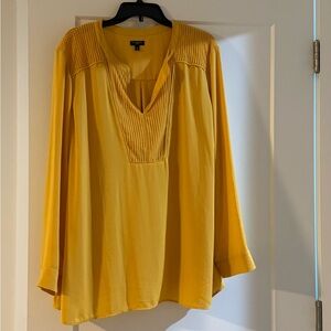 Talbots Gold Blouse